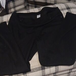 Time N Tru Women's Black Straight Leg Pants